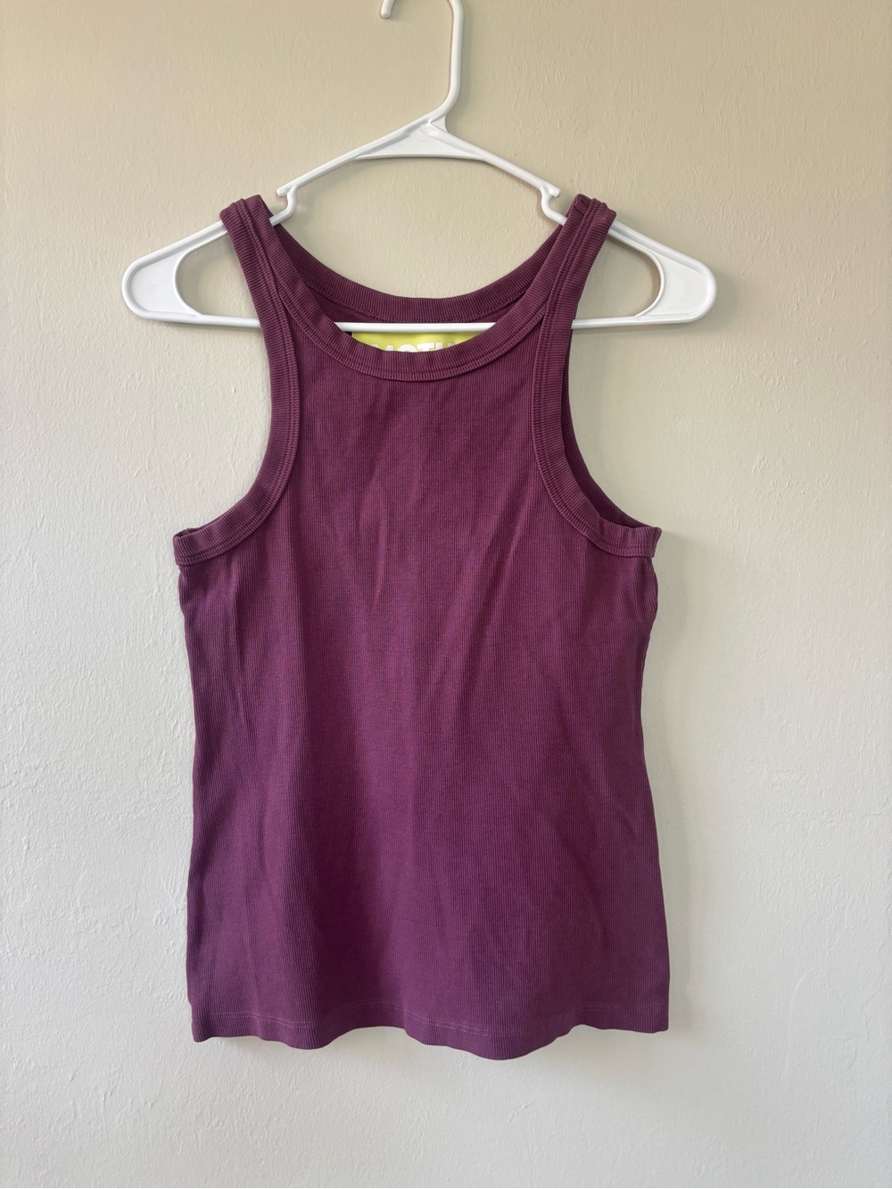 Mother Move It Women’s Size Small The Chin Up Tank Top Plum Purple